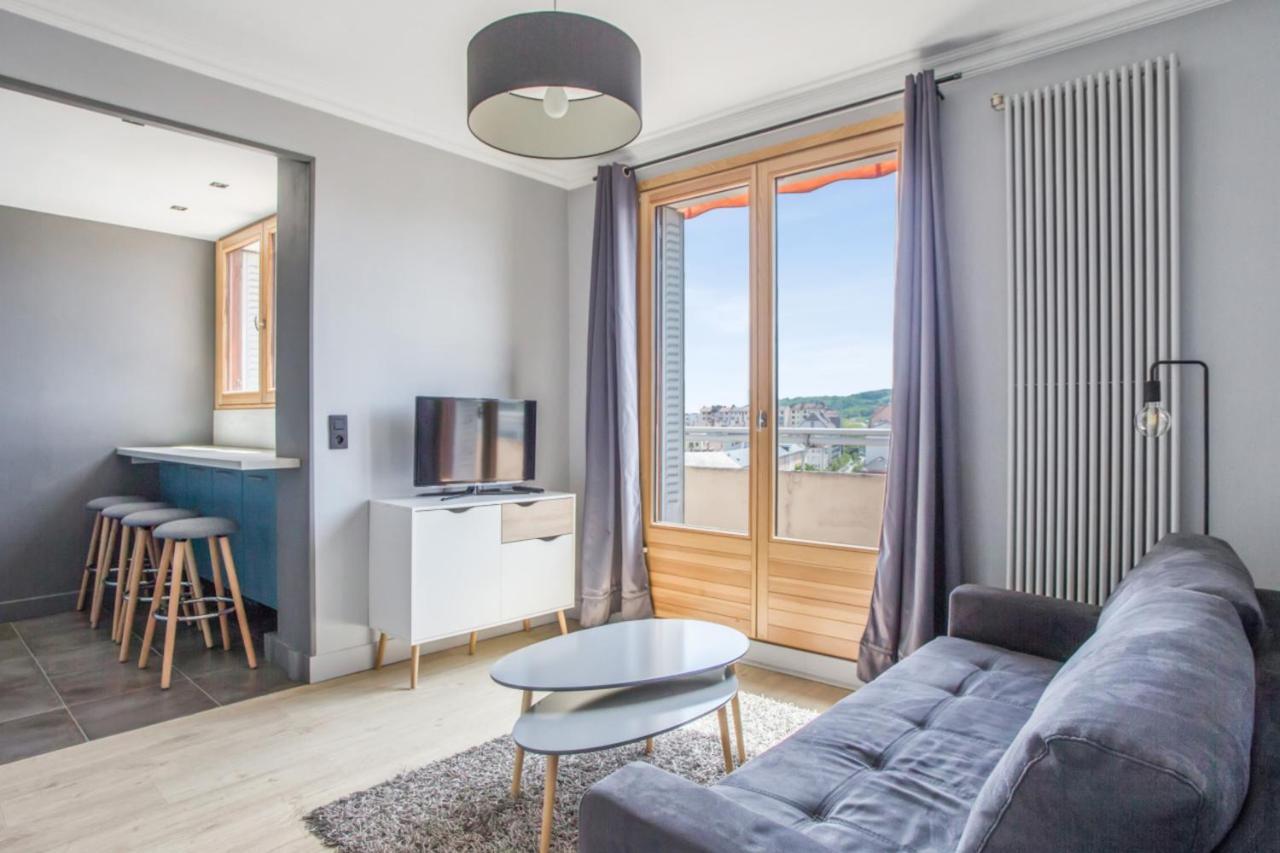 Modern 1Br With Terrace And A Breathtaking View In Annecy Apartment Екстериор снимка